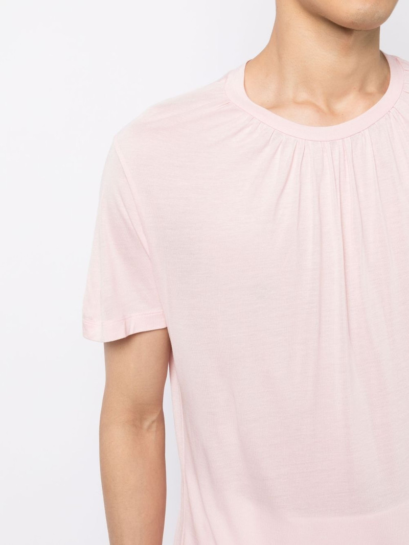 ruched-detail short-sleeve T-shirt 5
