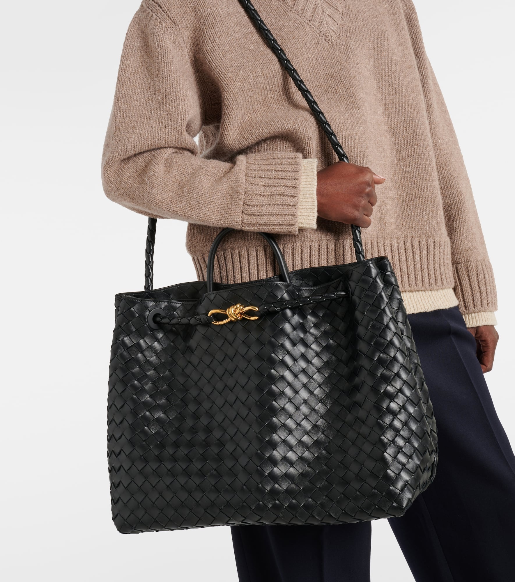 Andiamo Large leather tote bag - 2