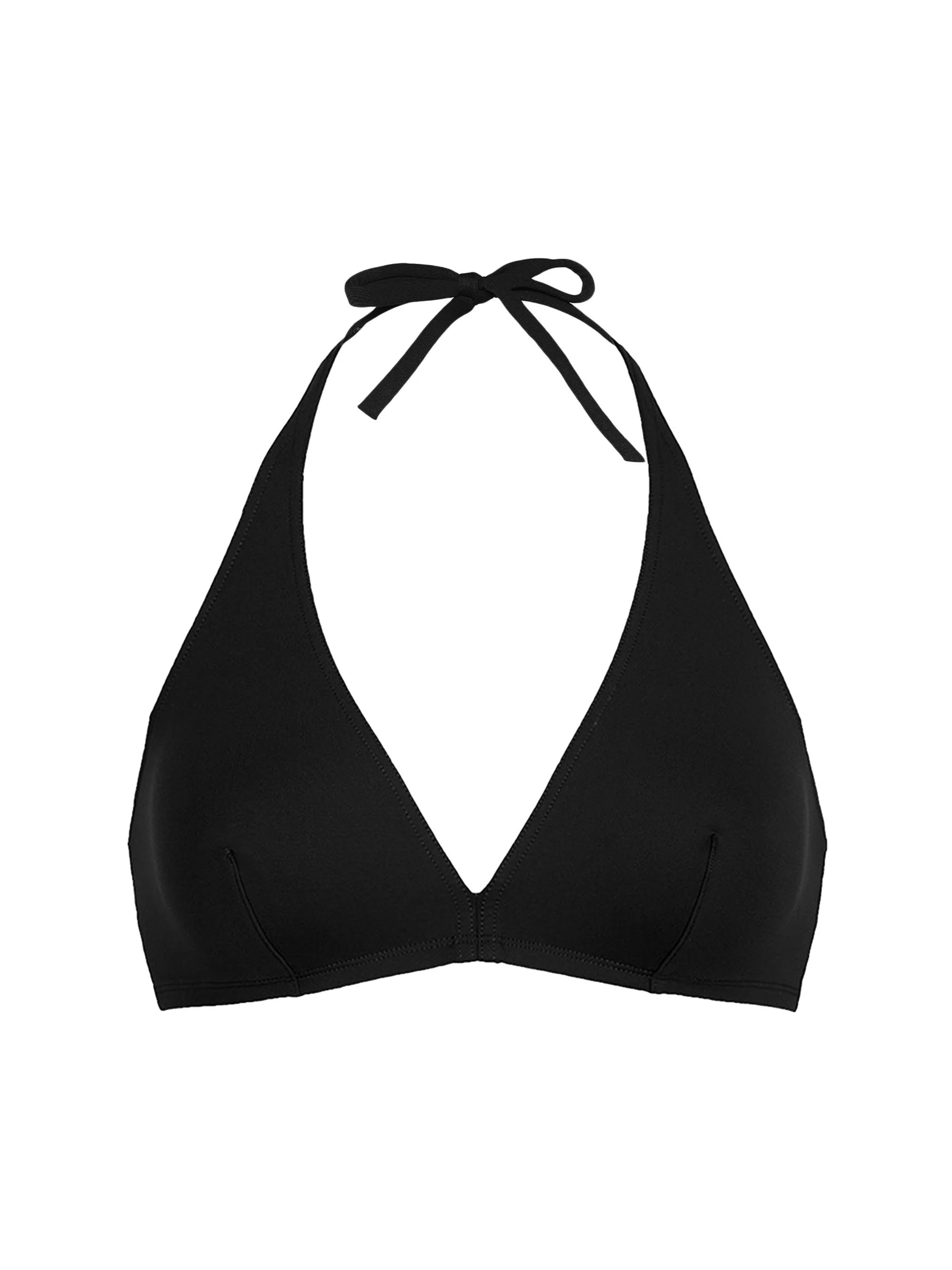 Women's Gang Halter Bikini Top - Noir - 1