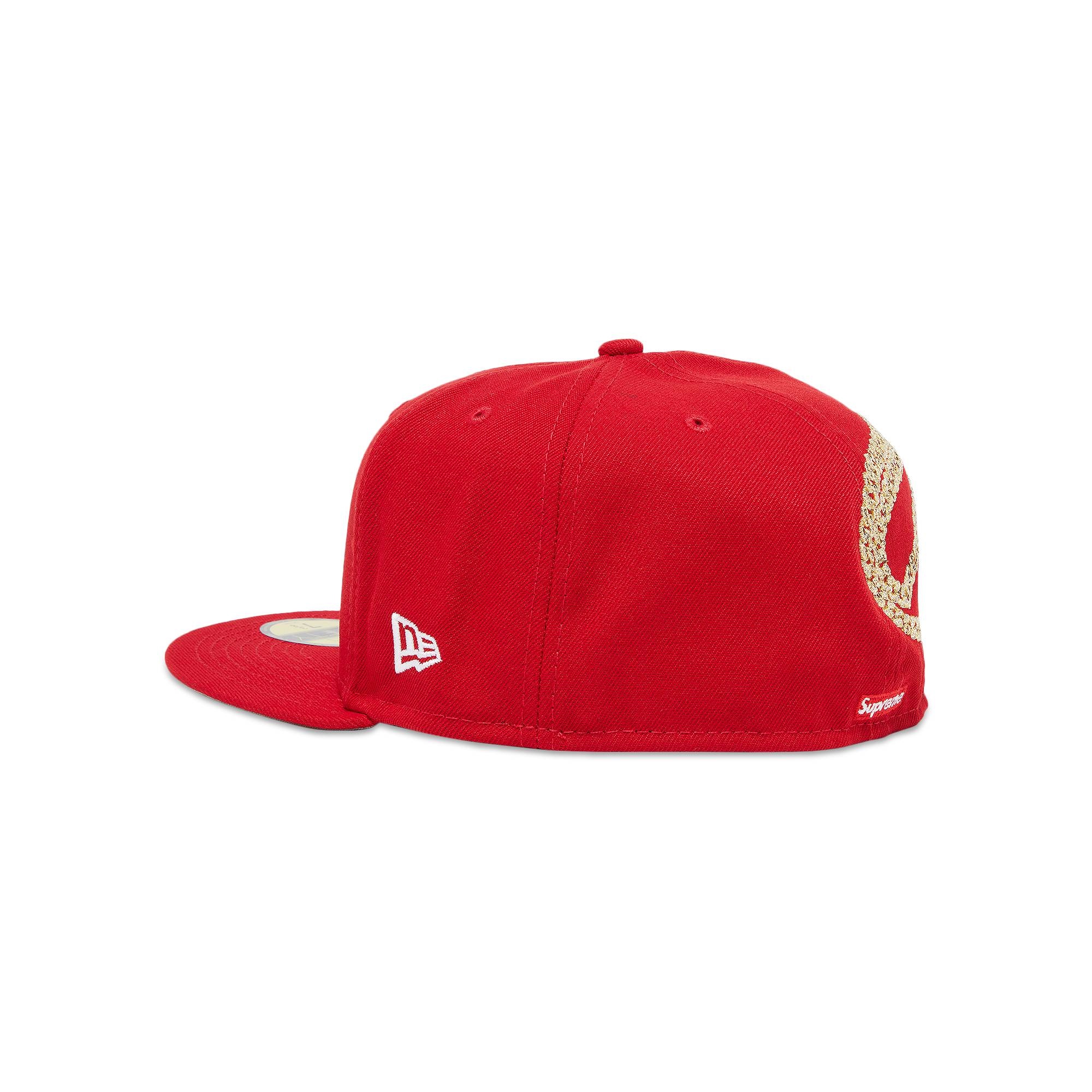 Supreme Jesus Piece S Logo New Era 'Red' - 3