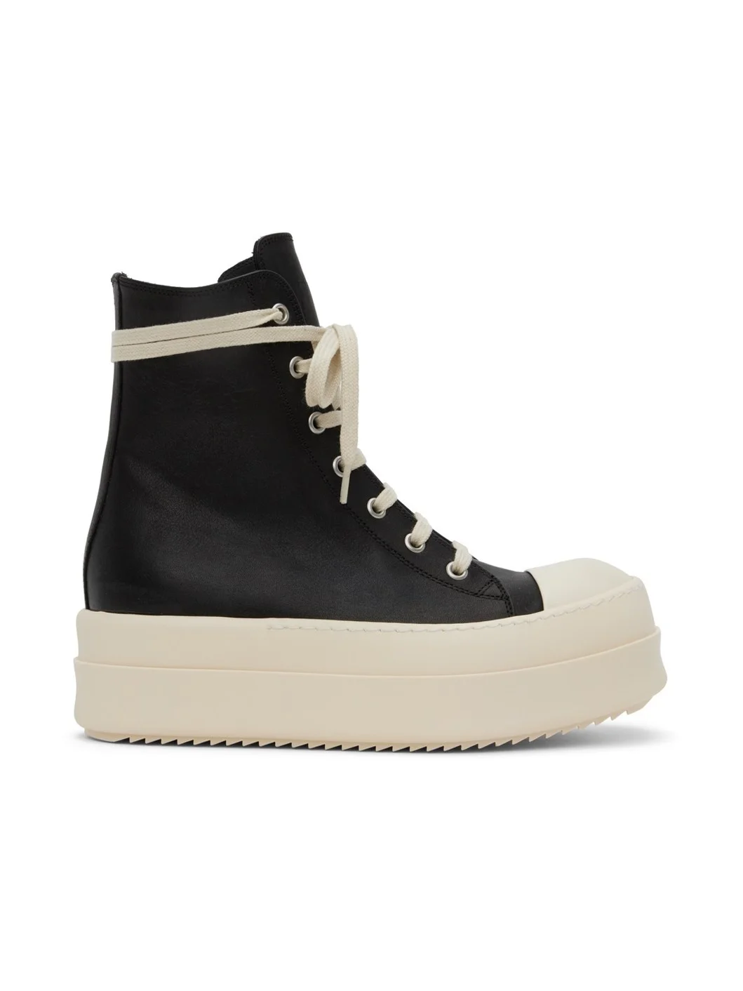 Black Mega Bumper Sneakers - 1