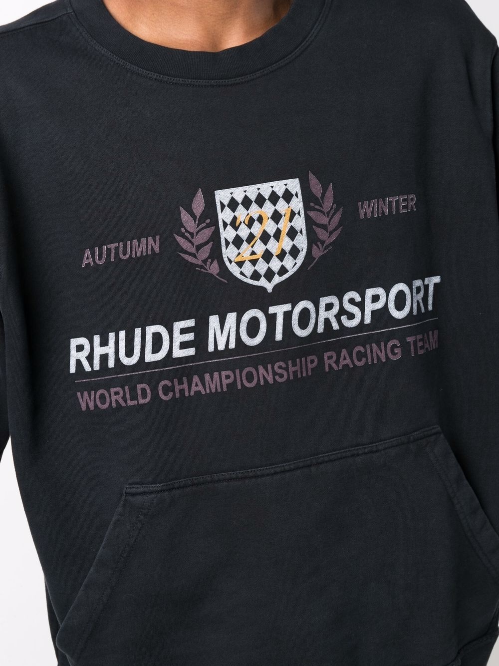 logo motosport sweatshirt - 5