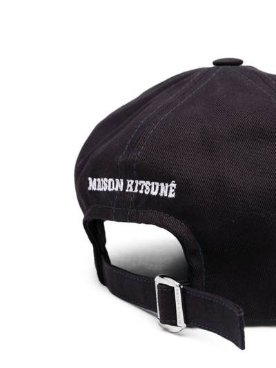 Maison Kitsuné logo-embroidered cotton cap outlook