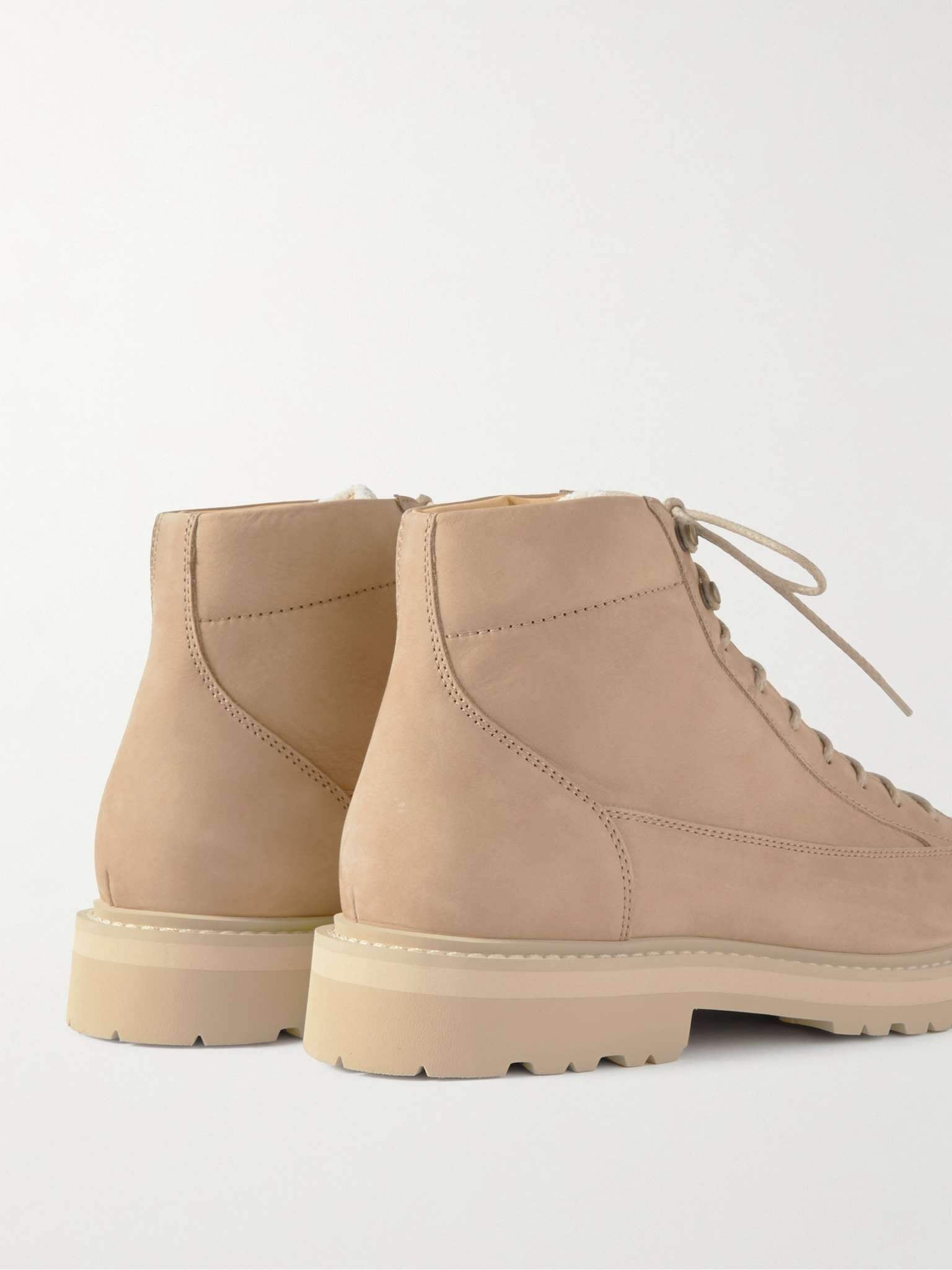 Suede Hiking Boots - 5