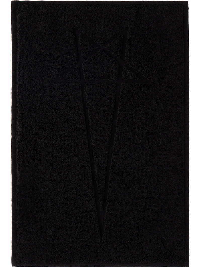 Black Mini Hand Towel 1