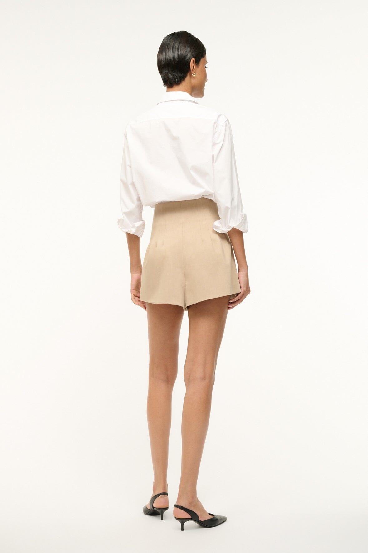 STAUD MAGPIE SHORTS STONE - 4