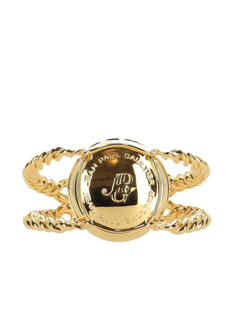 Jean Paul Gaultier The Champagne twisted golden bracelet outlook
