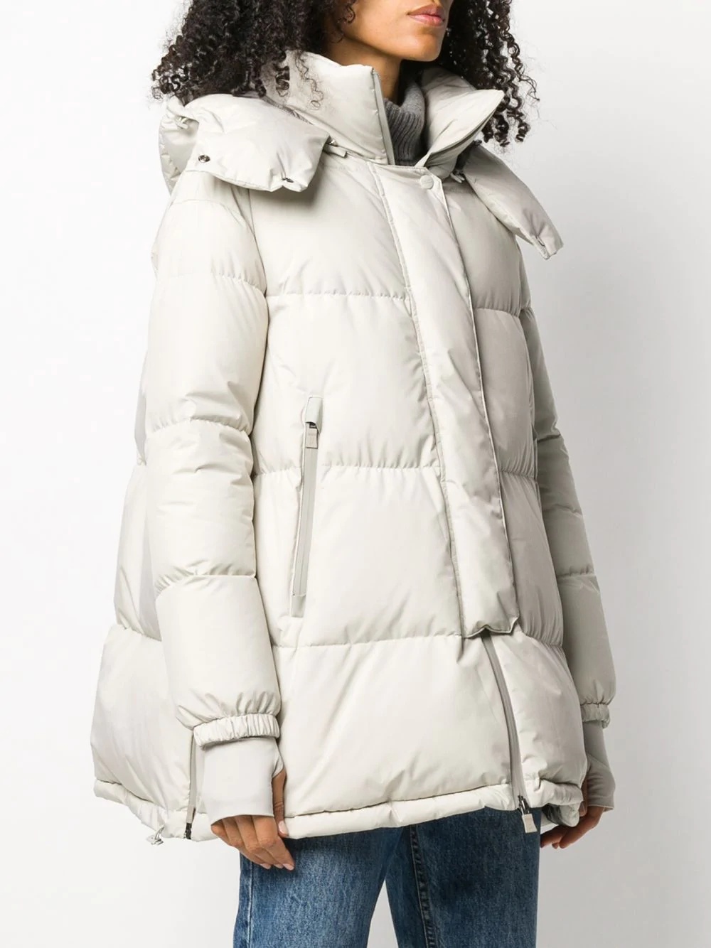 Laminar oversized padded coat - 3