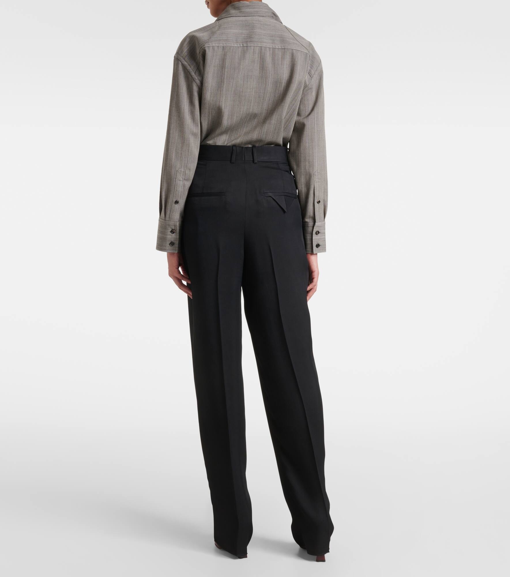 High-rise tapered pants - 3