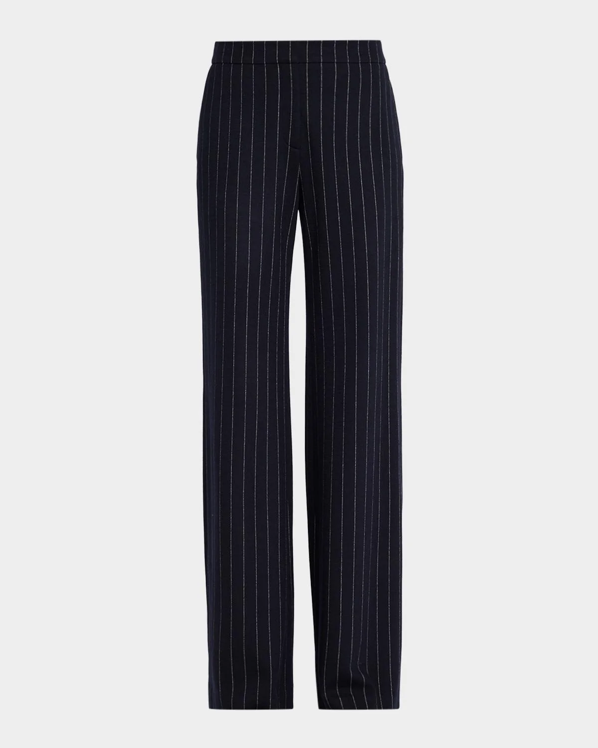 Lafayette Pinstripe Flare-Leg Pants - 1