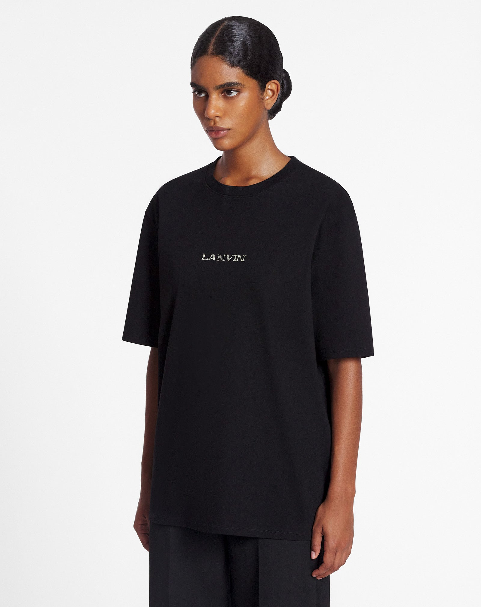 LANVIN LOGO CLASSIC T-SHIRT - 4