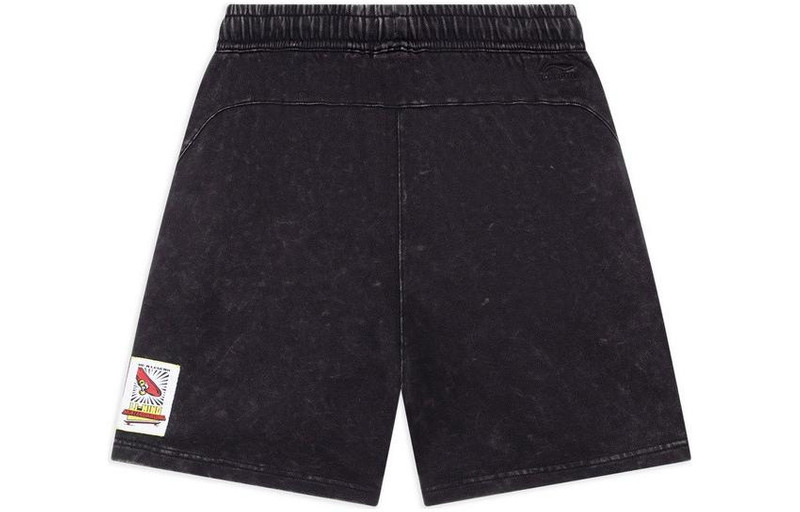 Li-Ning Li-Ning x MARVEL Graphic Shorts 'Washed Black' AKSSB11-1 outlook
