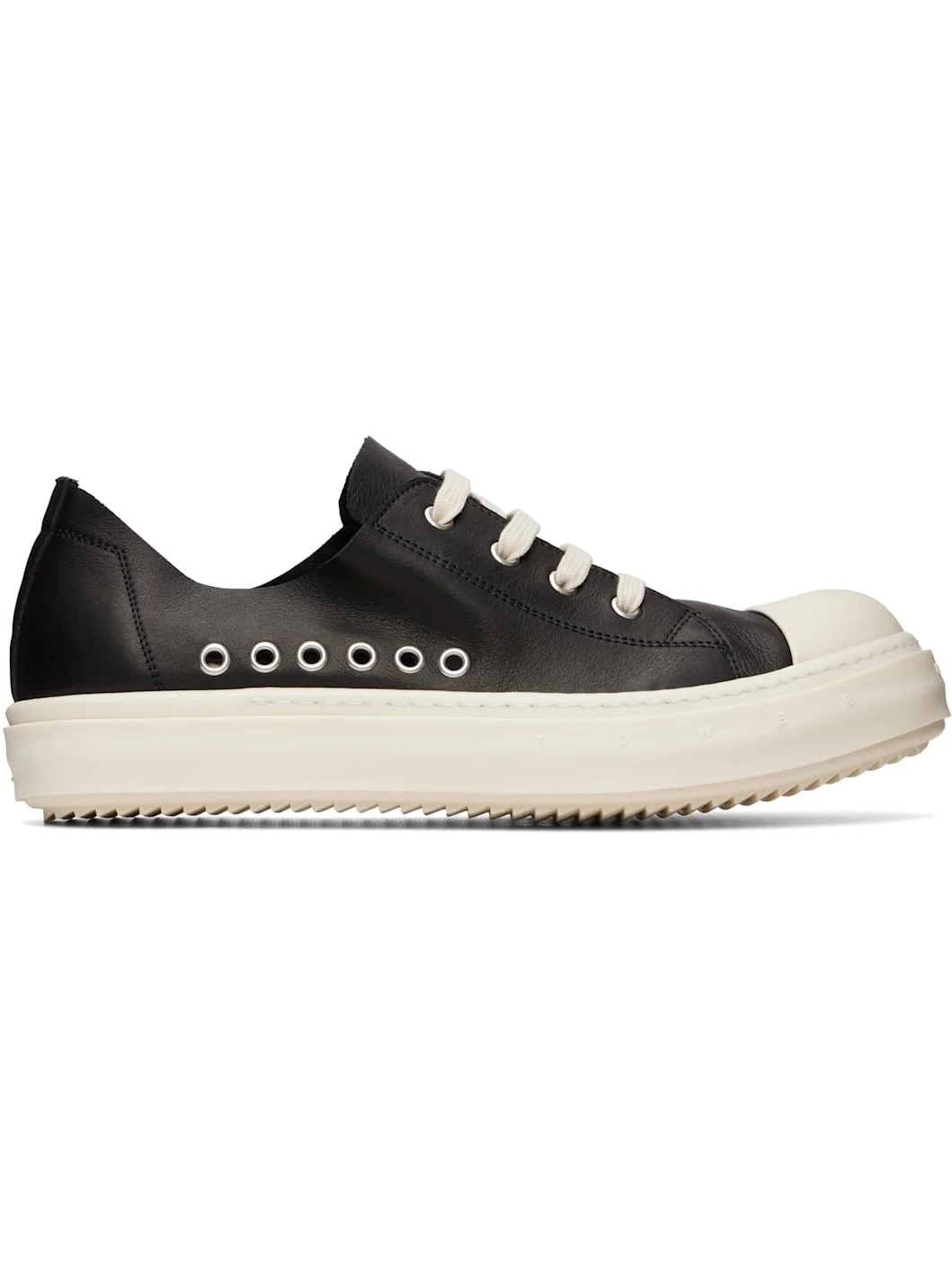 Black & White Tower Low Sneakers - 1