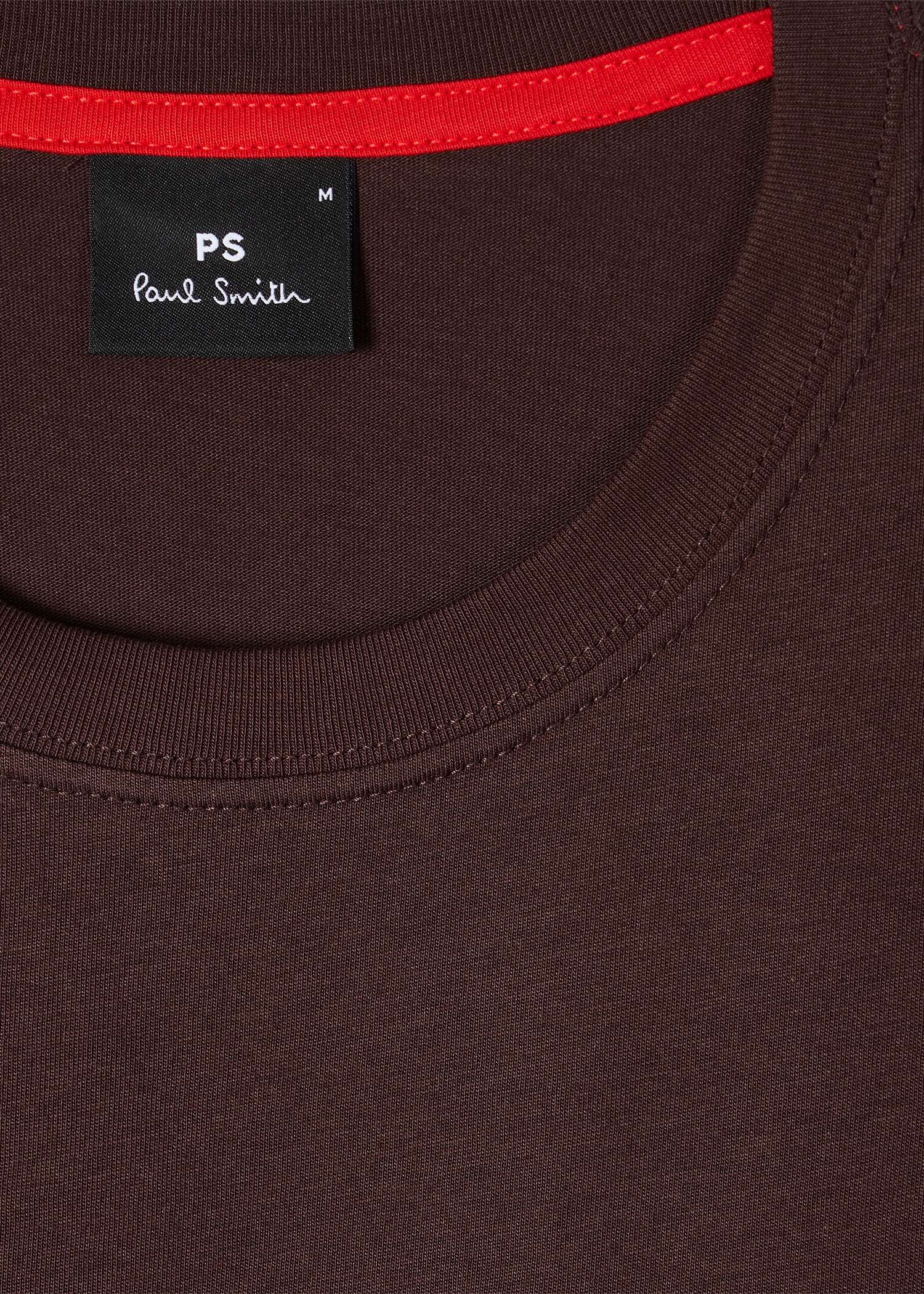 Burgundy Organic Cotton Zebra Logo T-Shirt - 2