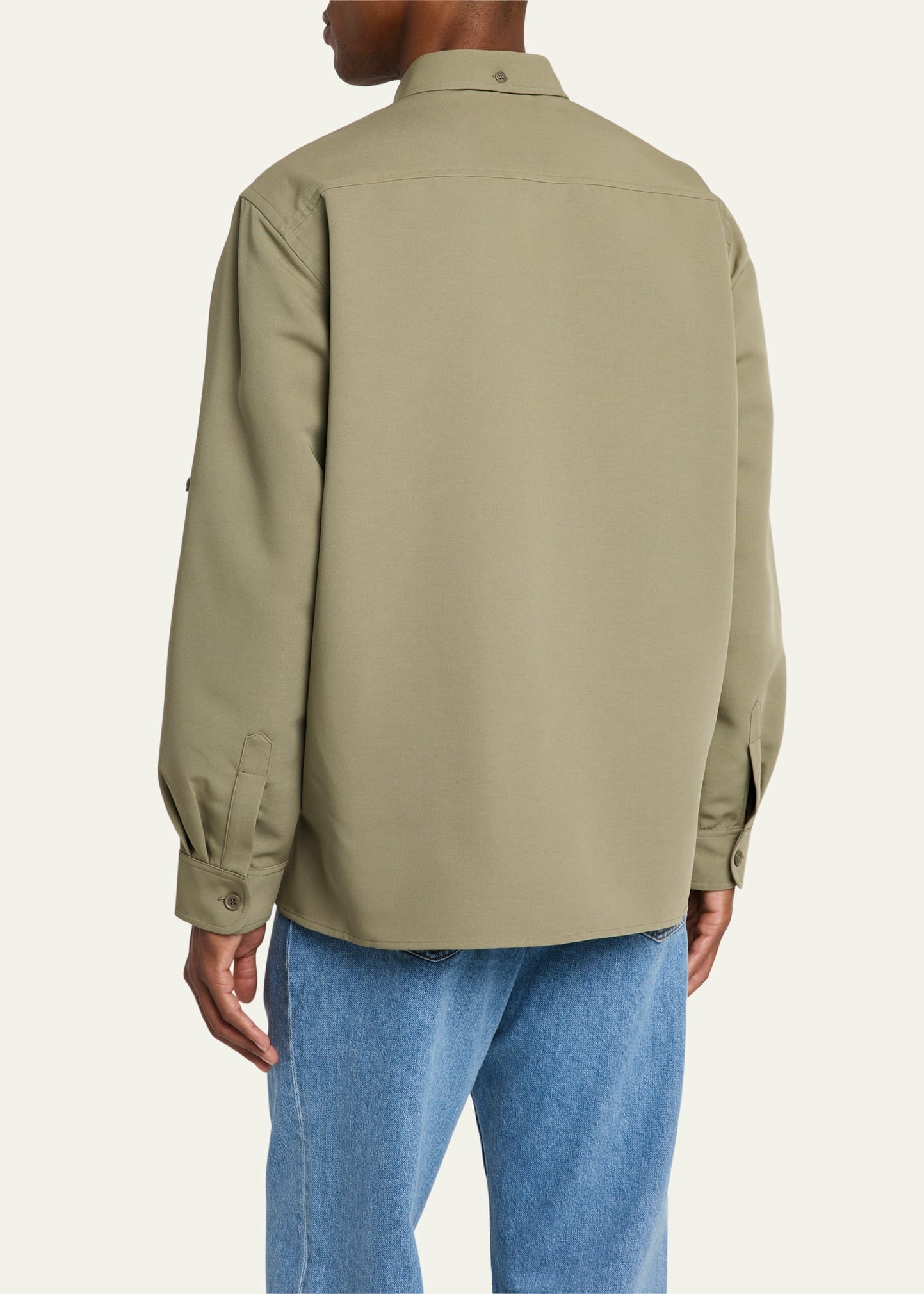 Men's Relaxed Utility Overshirt - 3