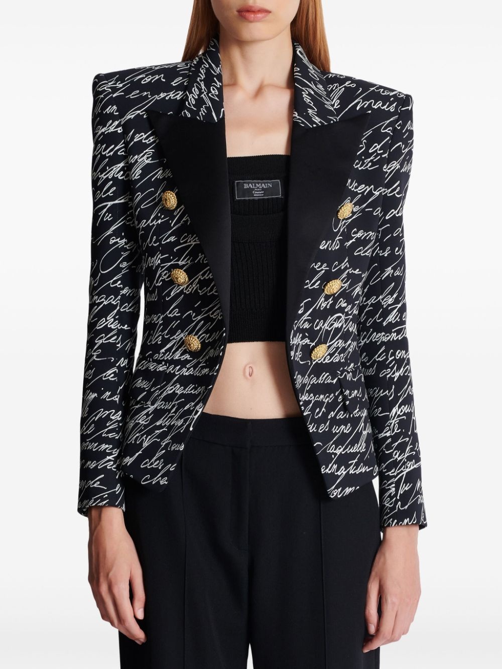 Love Letter tailored jacket - 5
