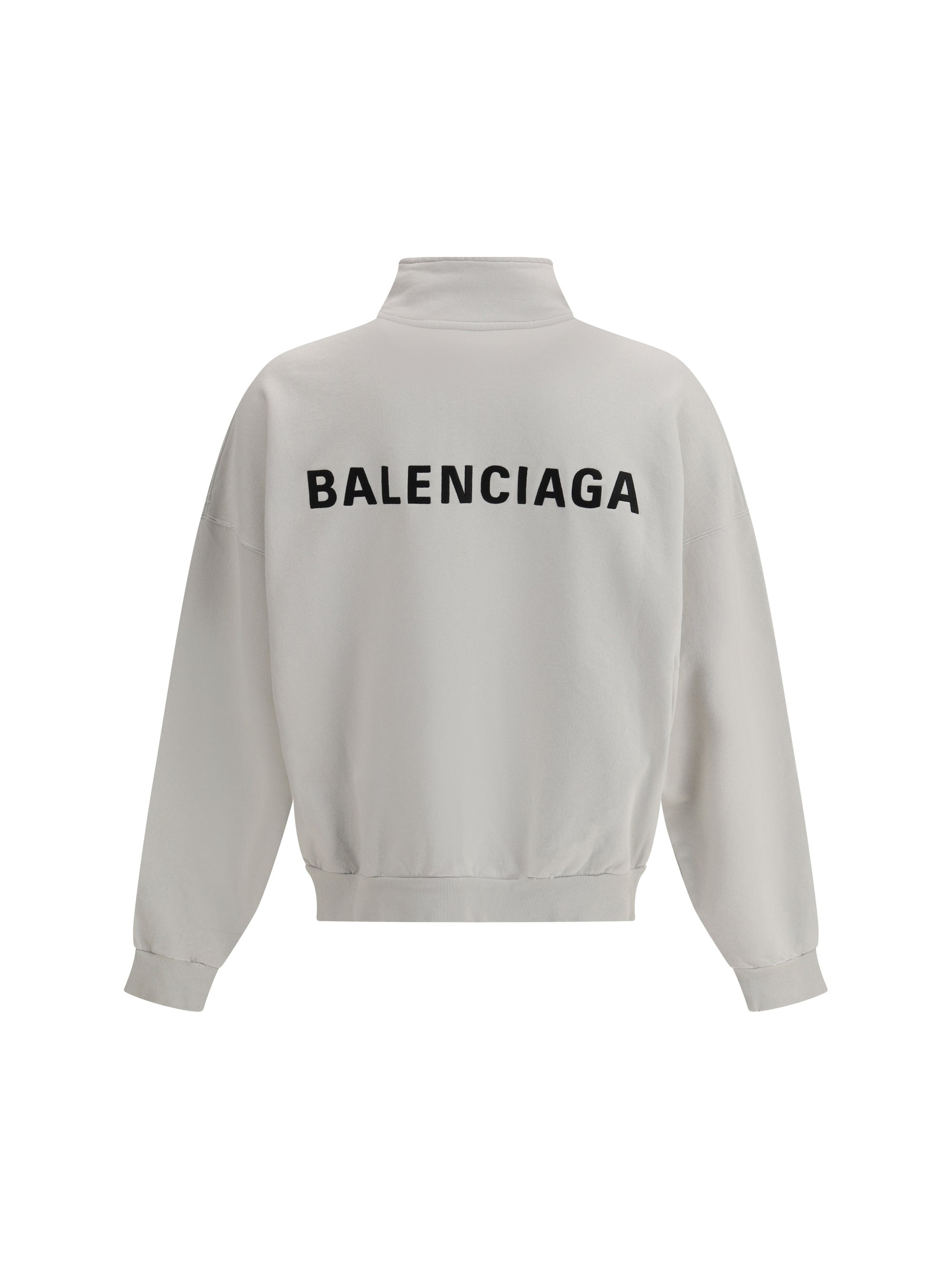 Balenciaga Men Logo Sweatshirt - 2