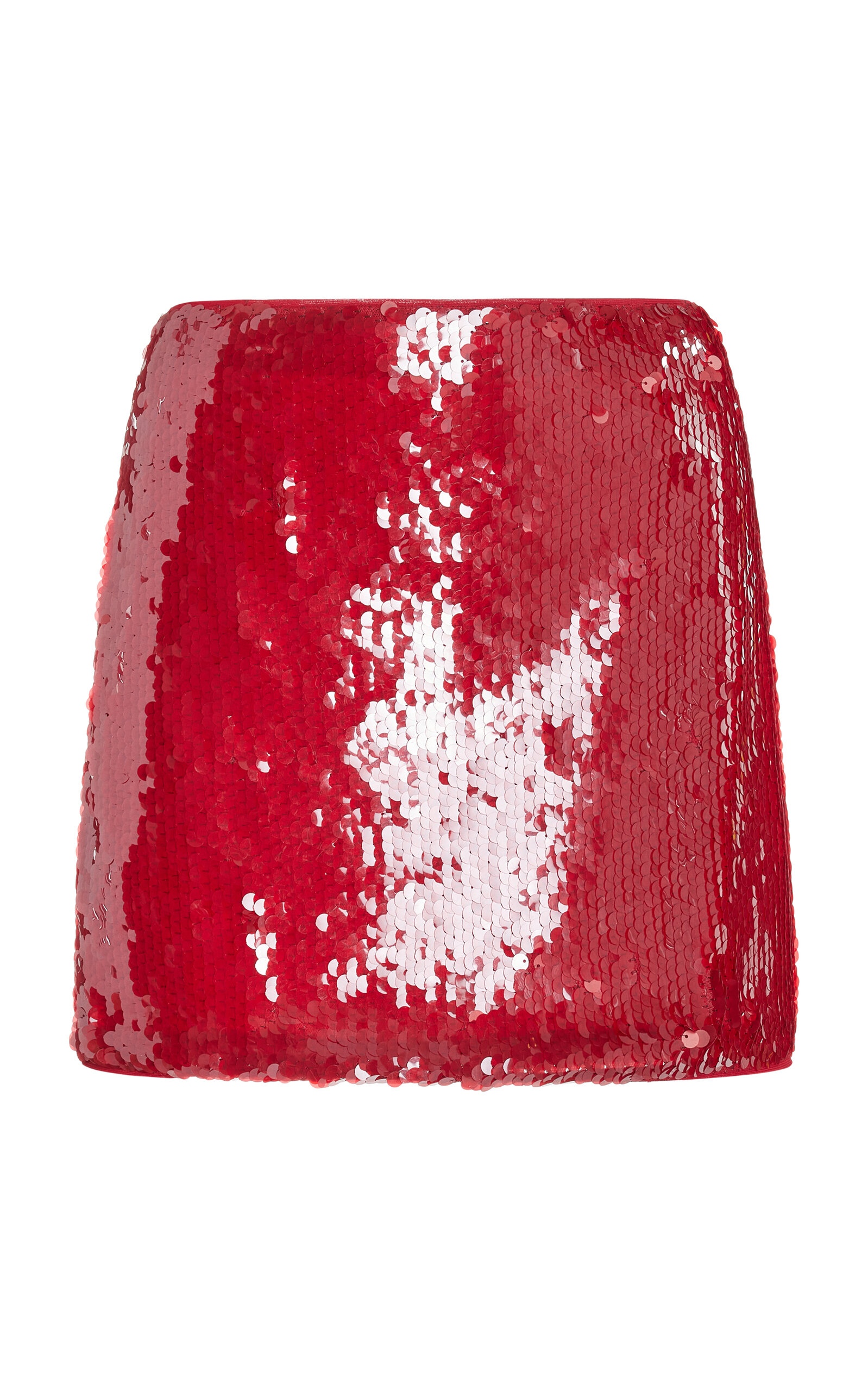 Vedette Sequined Mini Skirt red - 1