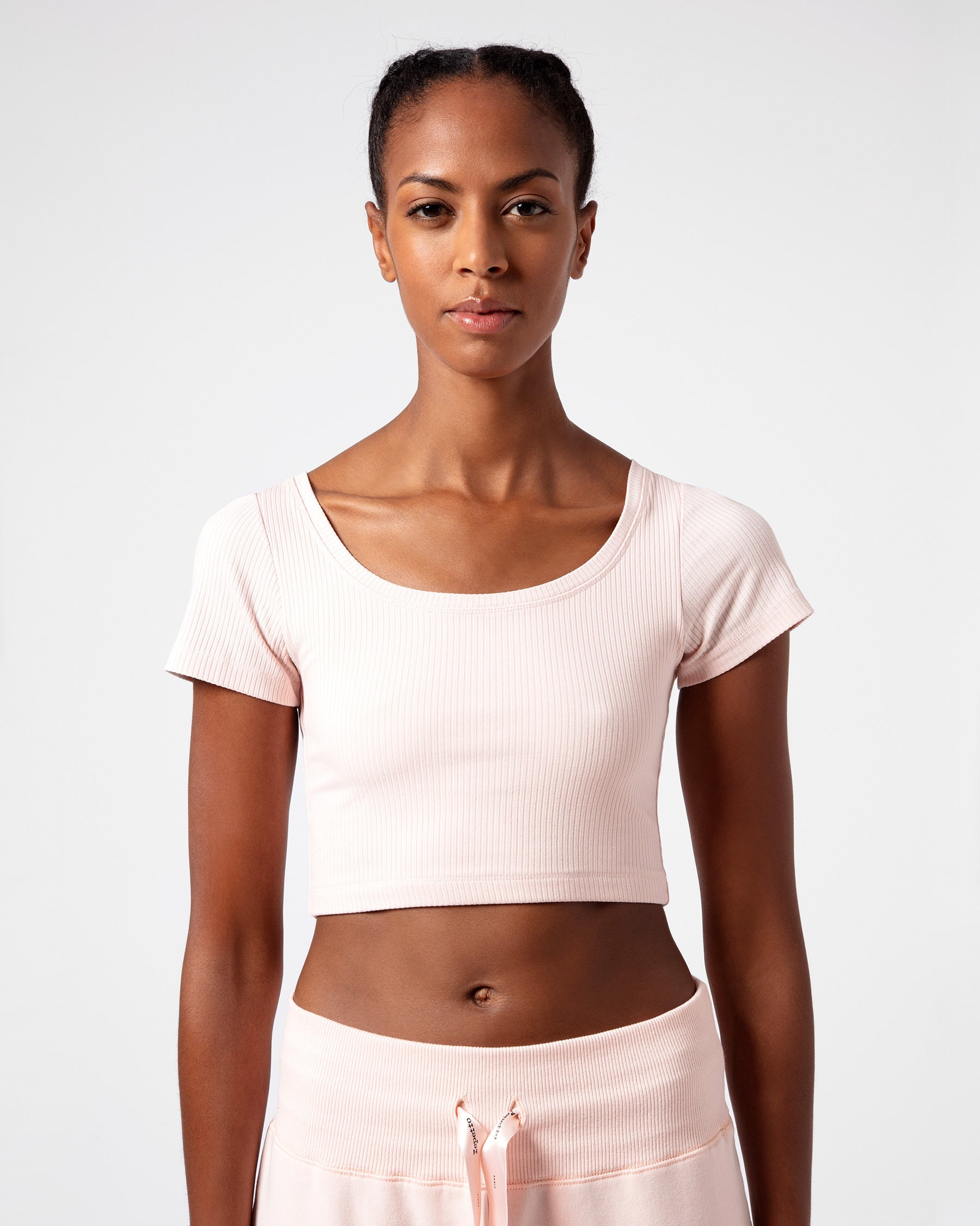 RIBBED SHORT TOP - 4
