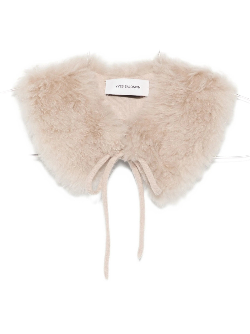 Yves Salomon V-neck Scarf - 1
