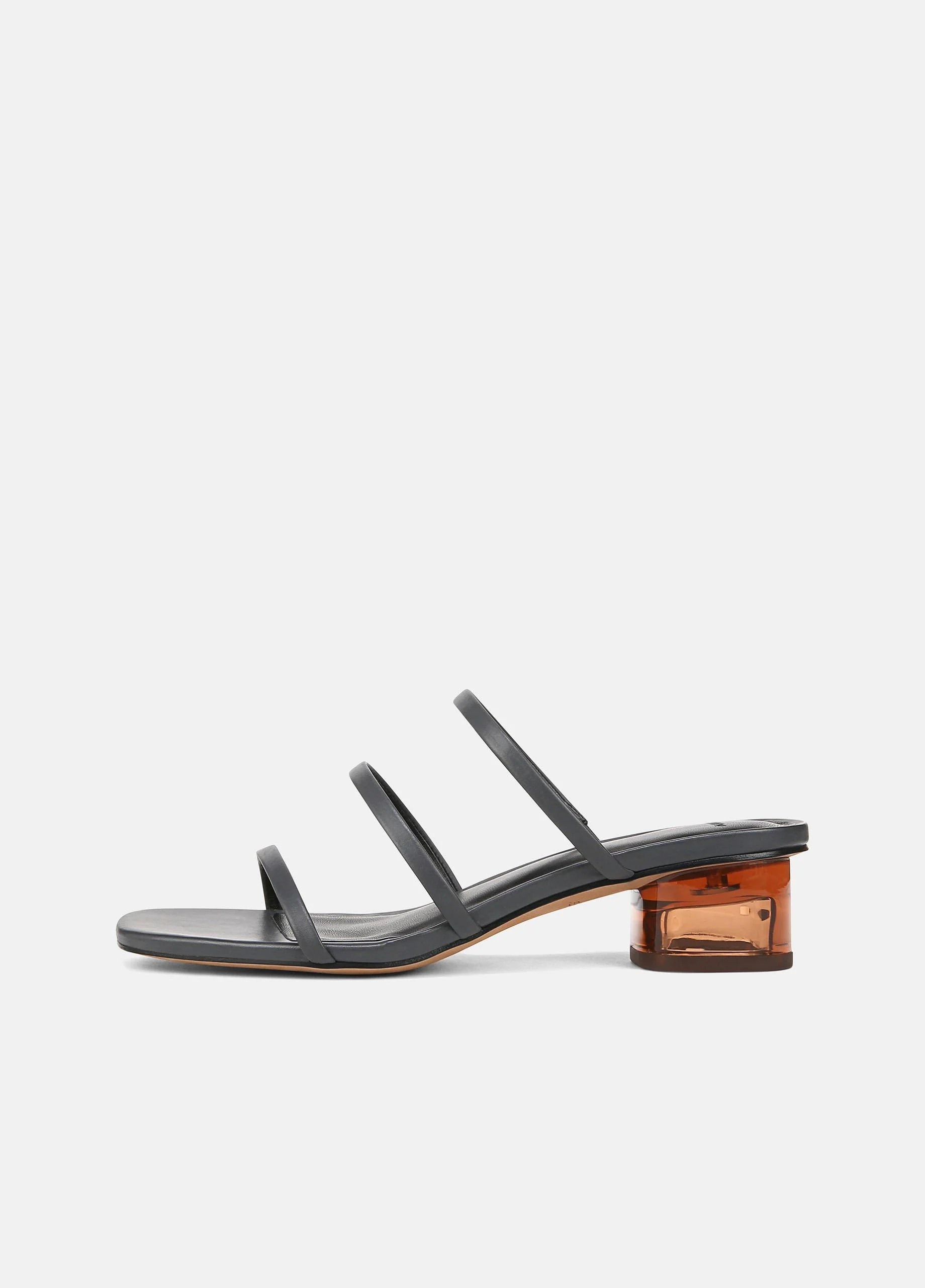 Palm Springs Leather Heeled Sandal - 1