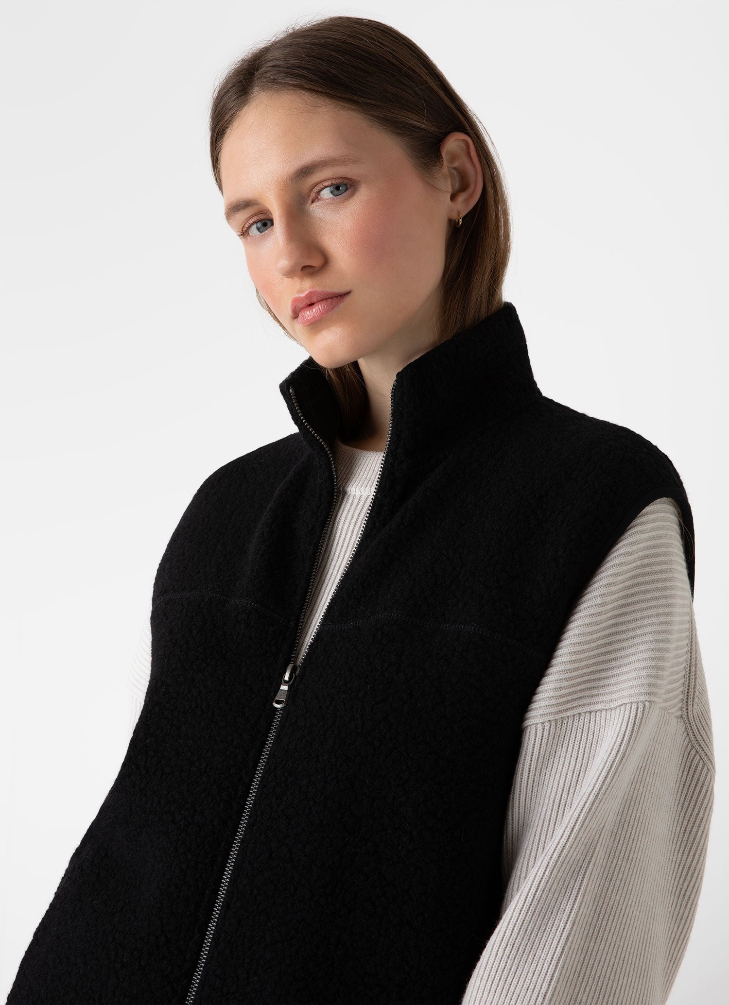 Wool Fleece Vest - 3