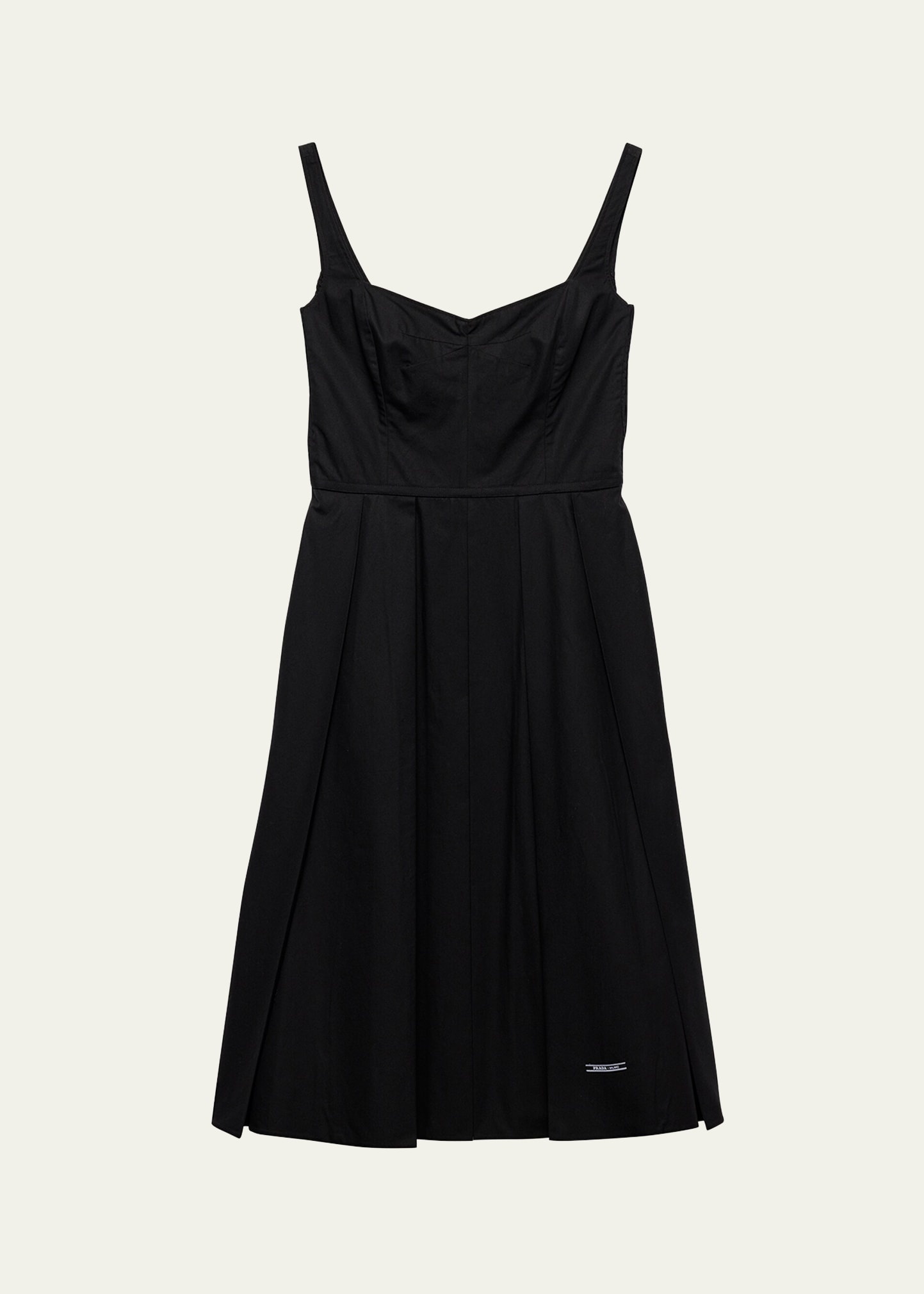 Fit-and-Flare Sleeveless Dress - 1