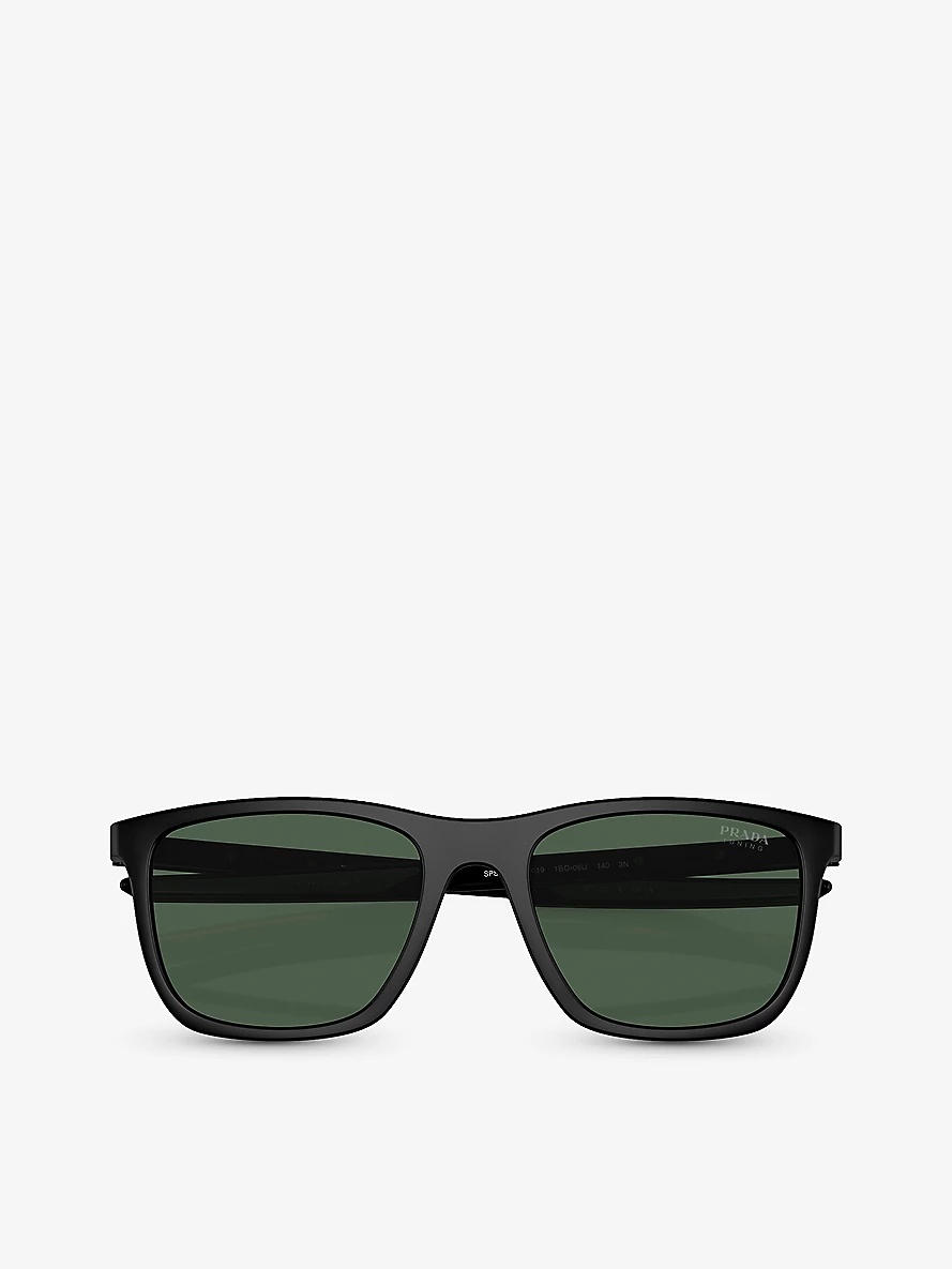 PS 10WS pillow-frame nylon sunglasses - 5