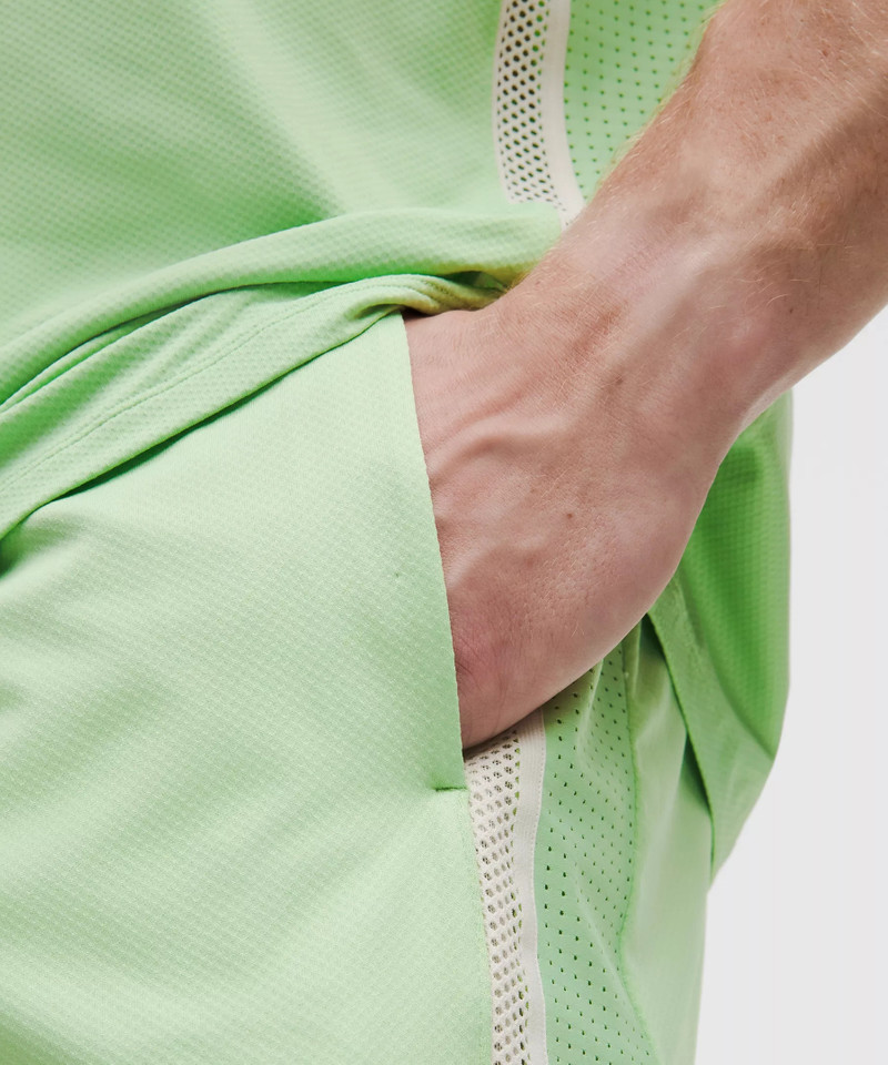 Mesh-Panelled Tennis Short 5" 5