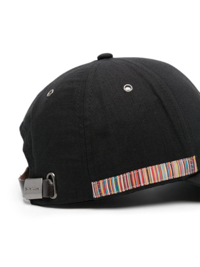 Paul Smith Artist-stripe linen hat outlook