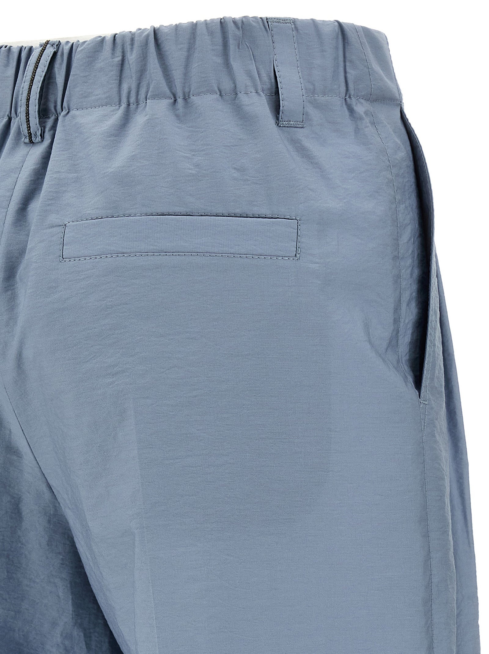パンツ BRUNELLO CUCINELLI Cotton trousers Light Blue M0F79P8853 Brunello Cucinelli Cotton Trousers Pants Light Blue