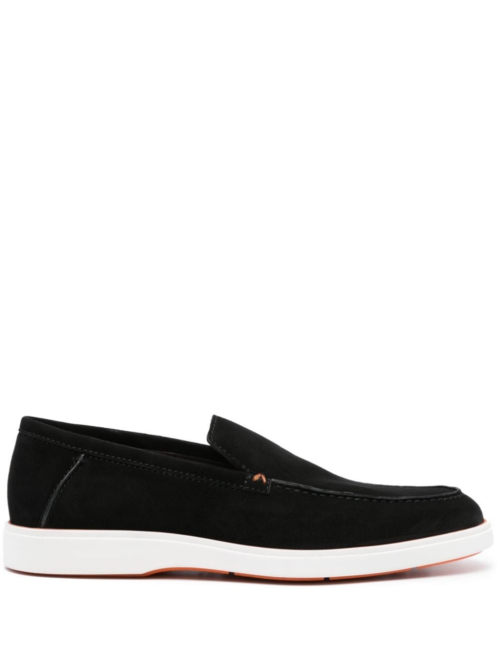 Drain suede loafers - 1