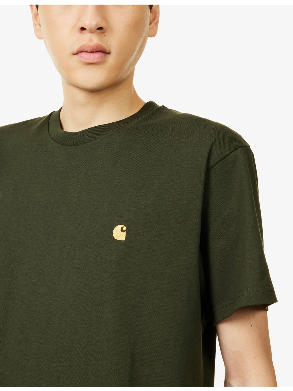 Chase Logo-Embroidery Cotton-Jersey T-Shirt - 5