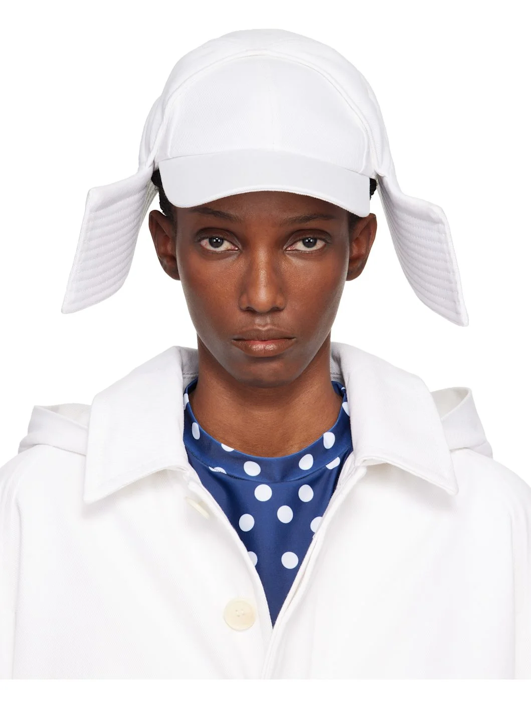 White 'The Sailor Bucket' Cap - 1