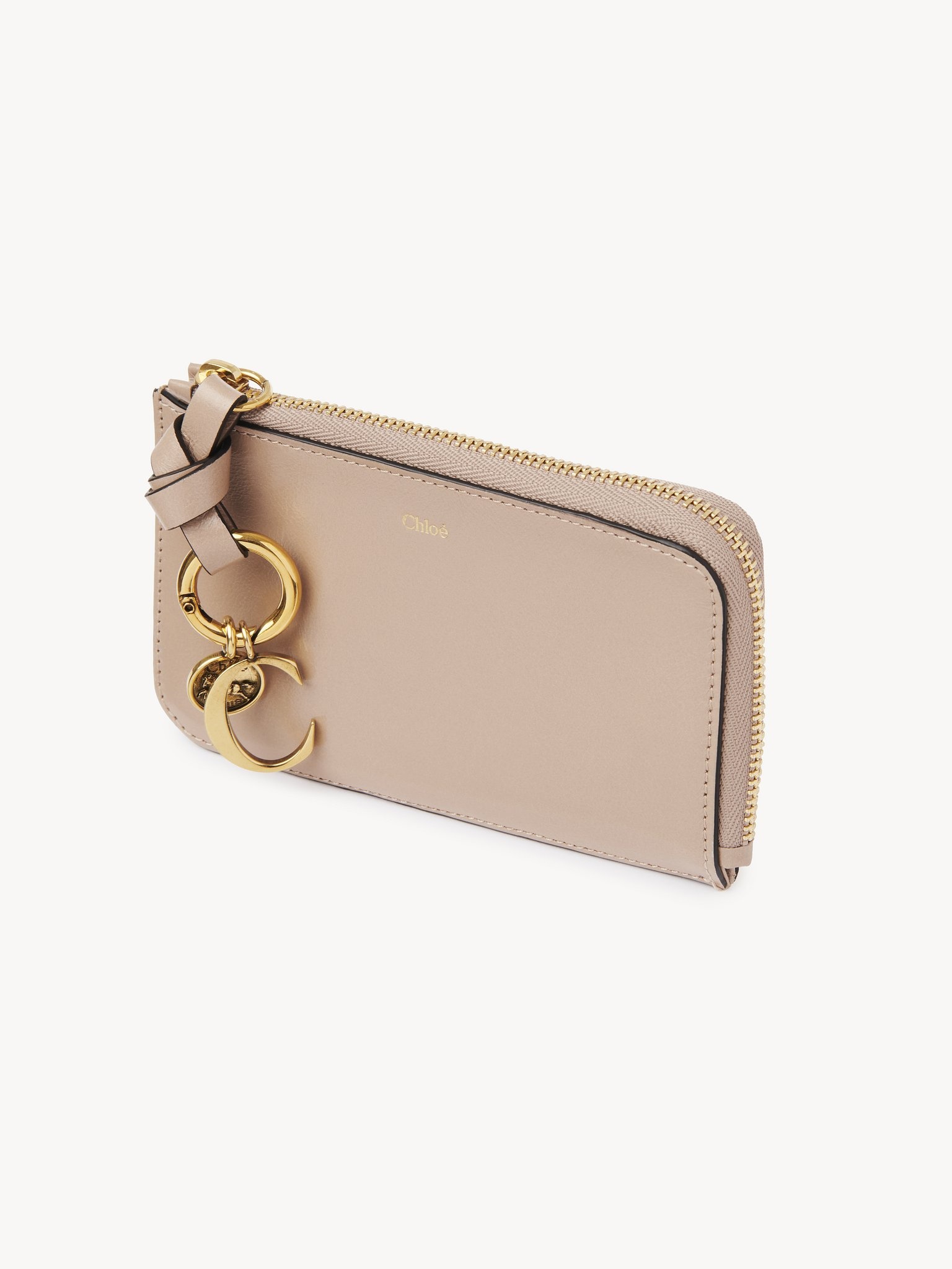 ALPHABET PURSE IN SHINY LEATHER - 2