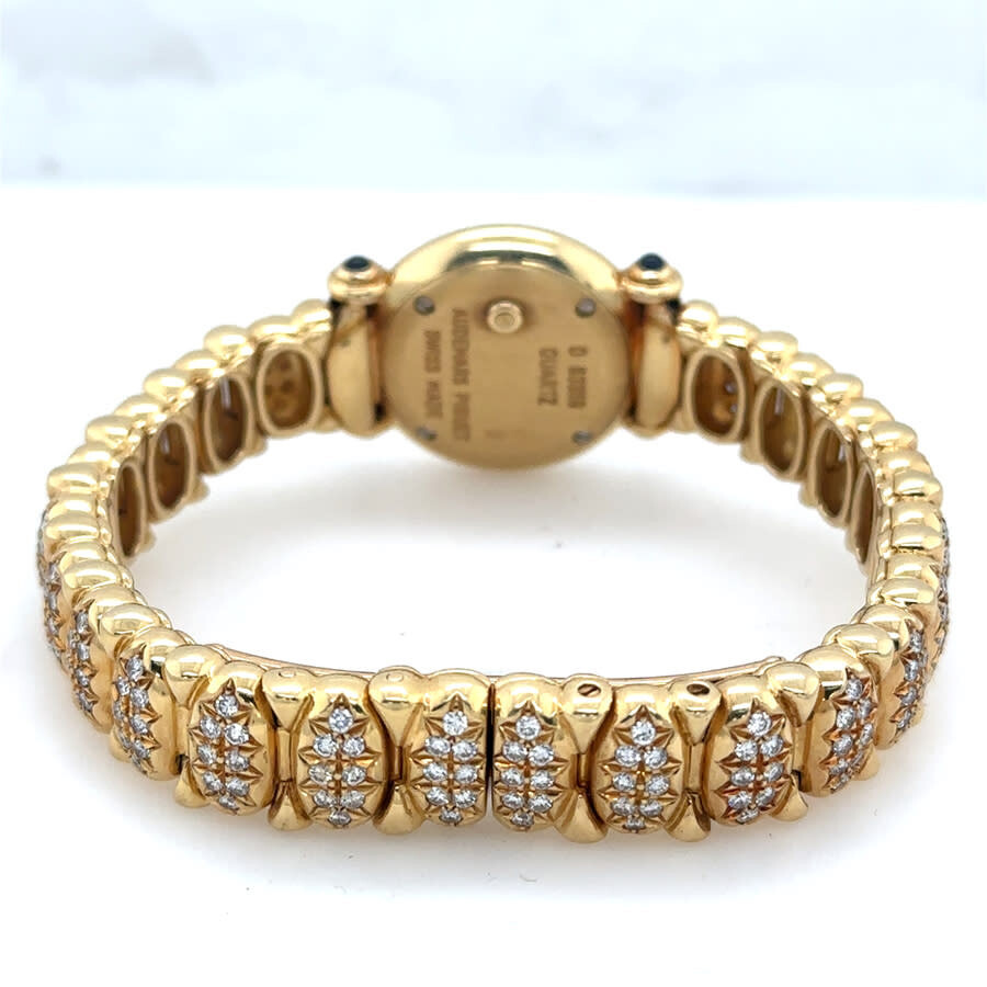 Pre-owned Audemars Piguet Vintage Diamond Diamond Dial Ladies Watch 83345 - 2
