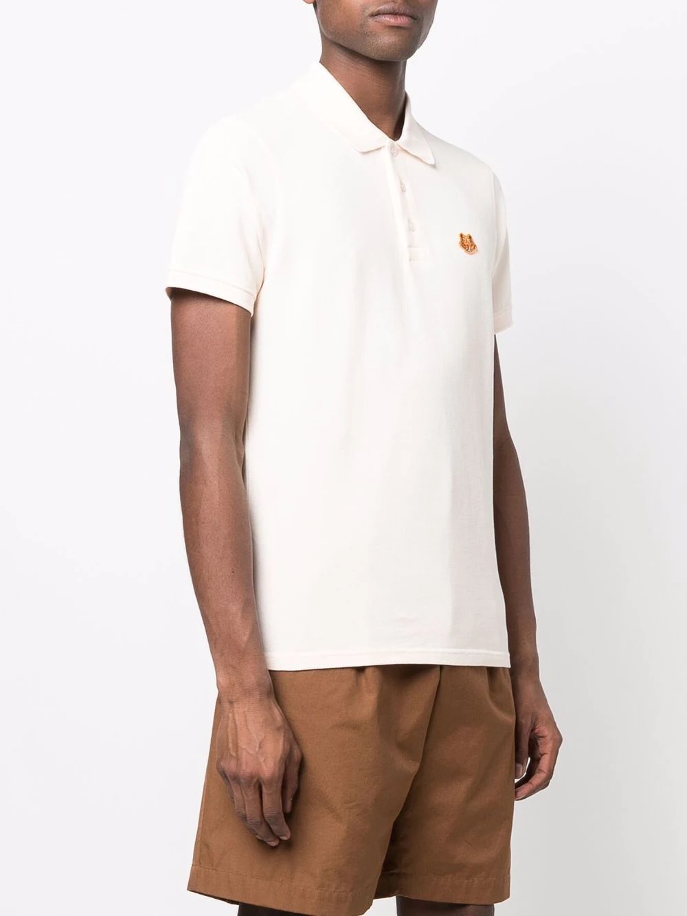 Tiger Head motif polo shirt - 3