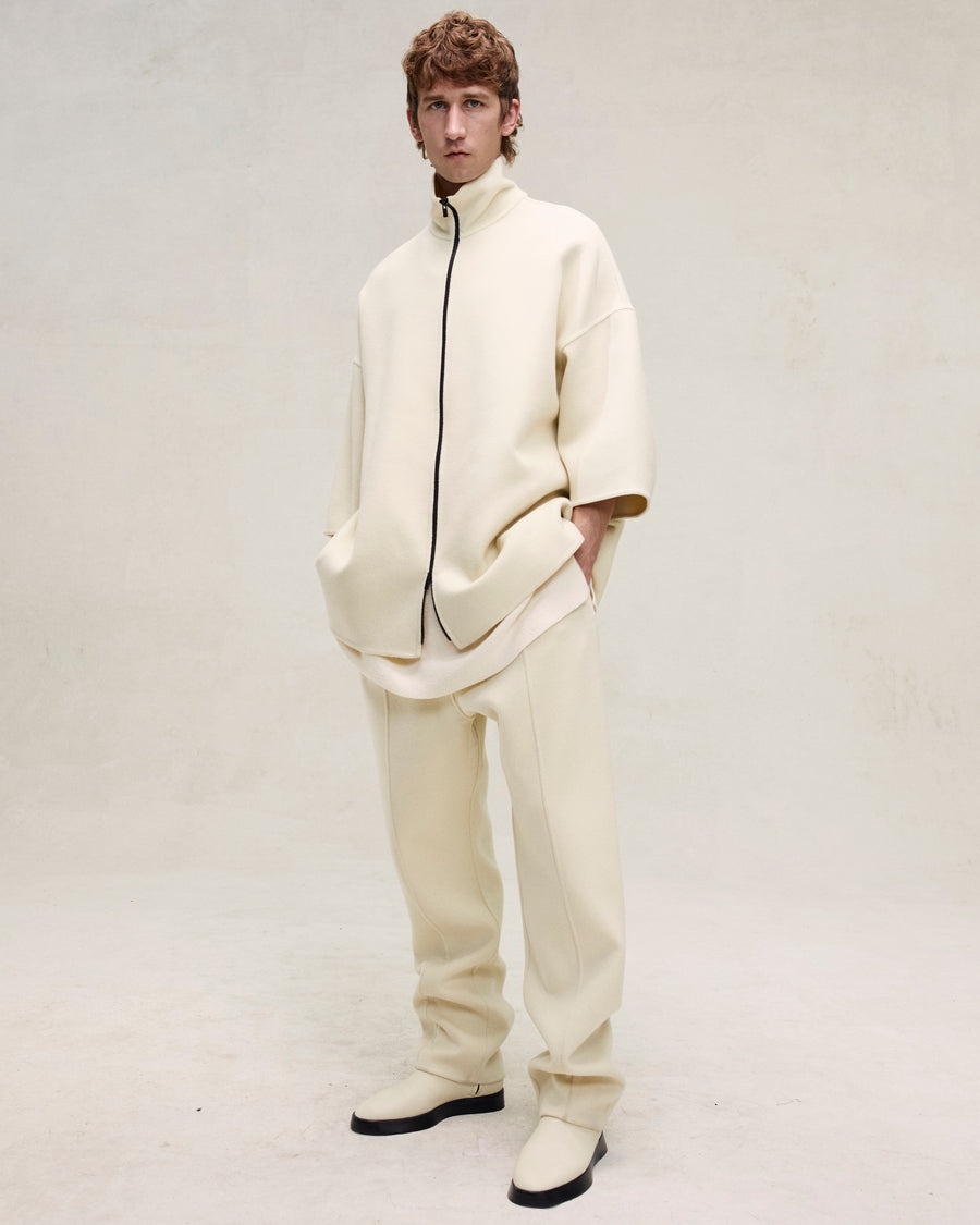 Double Wool Cashmere Forum Pants - 4