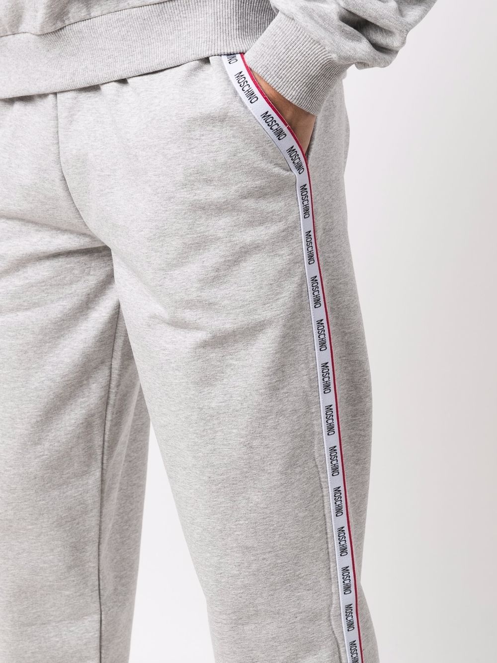 drawstring track pants - 5