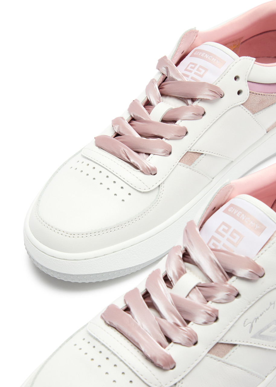 Givenchy Panelled Leather Sneakers - 3
