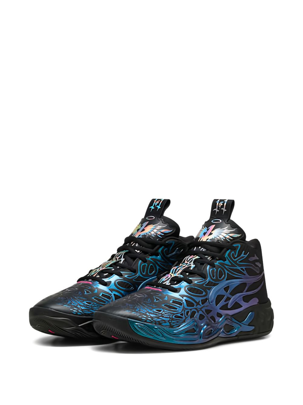 flame-wing sneakers - 2