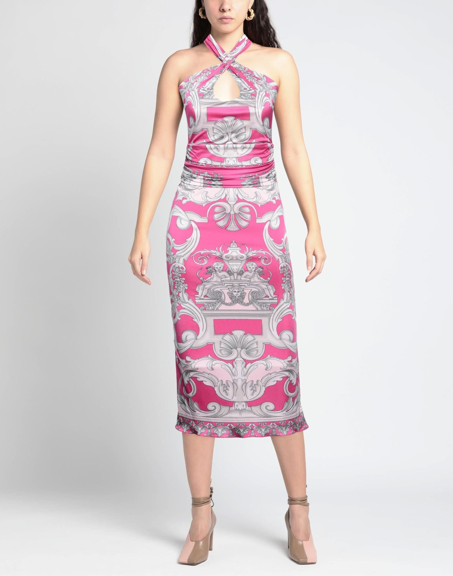 Fuchsia Women's Midi Dress - 3