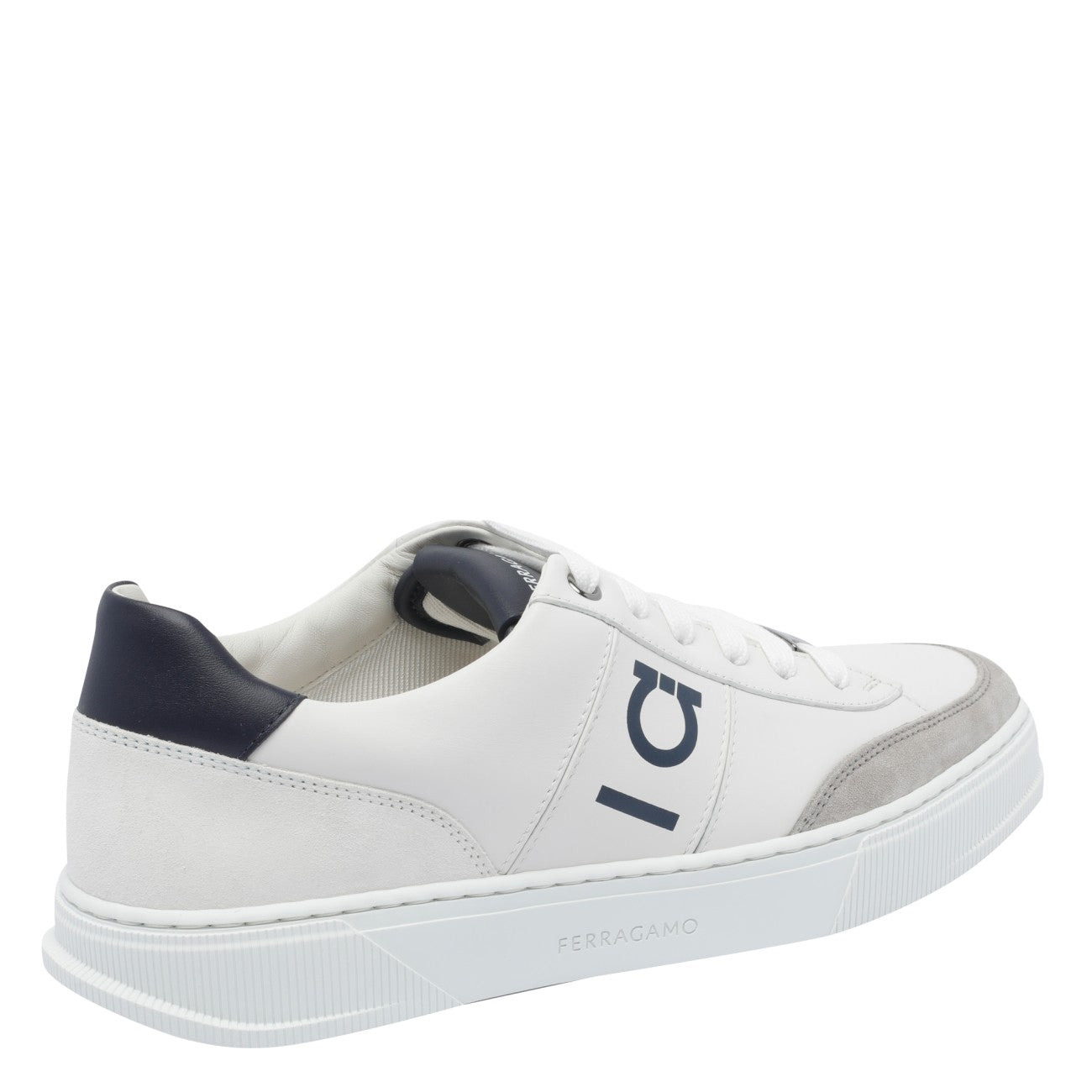 Ferragamo Men Sneakers With Gancini - 3