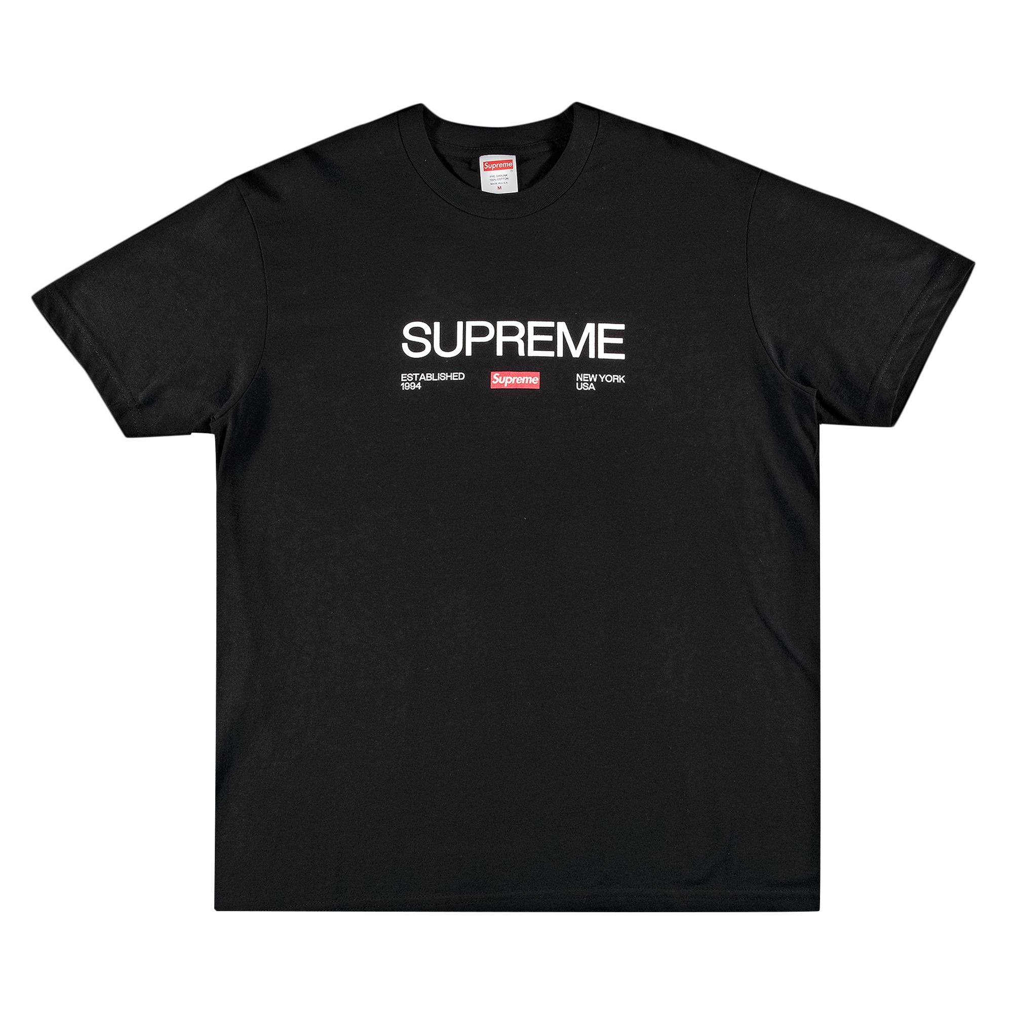 Supreme Est. 1994 Tee 'Black' - 1