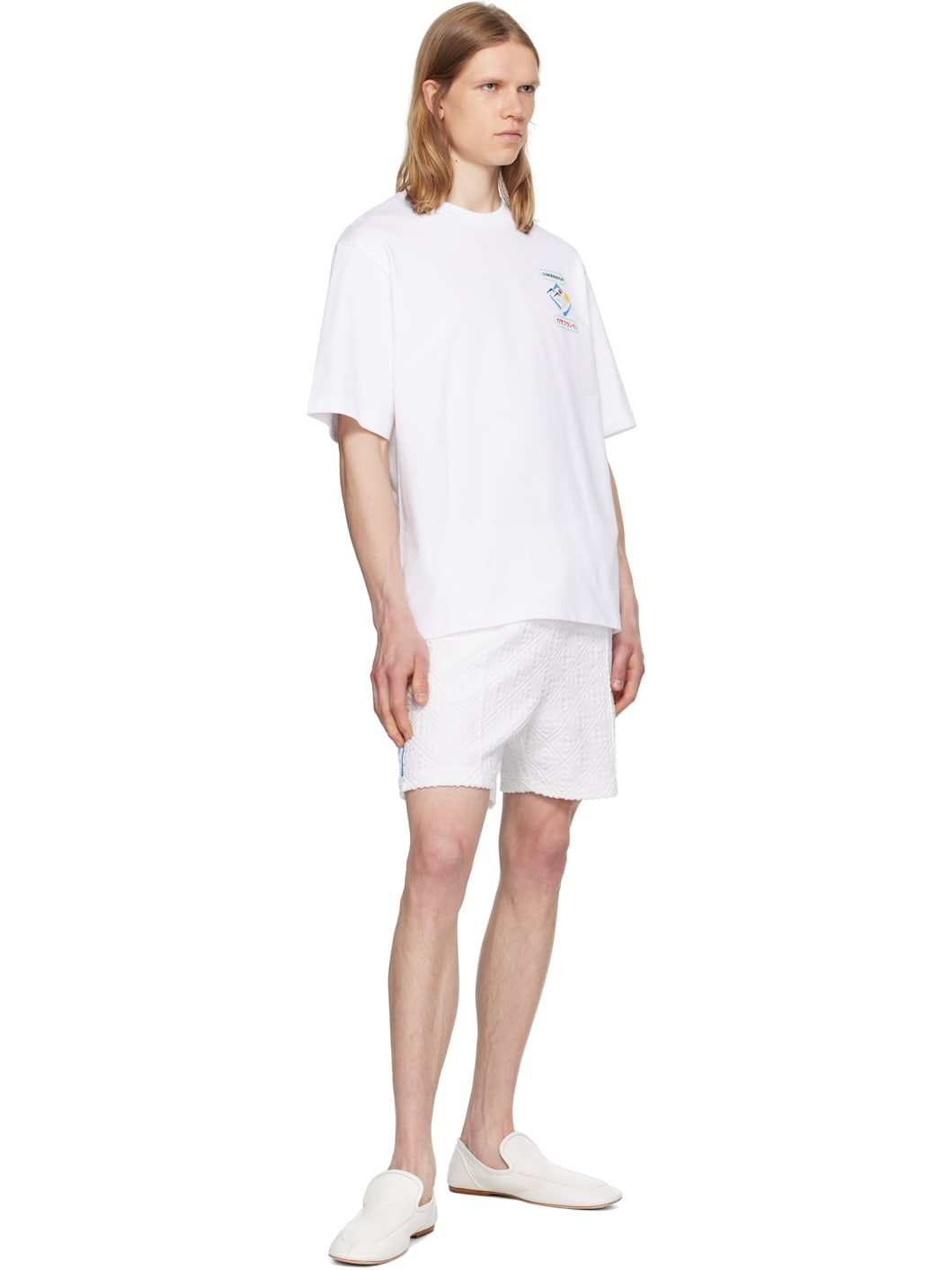 White Montagne Sportif T-shirt - 4