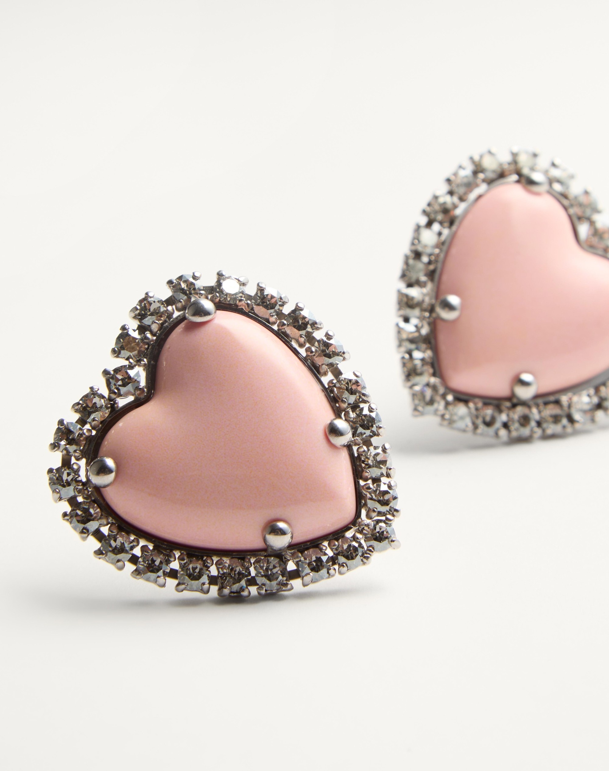 COEUR HYPERBOLE EARRINGS IN METAL, RESIN AND SWAROVSKI CRYSTALS ® - 4