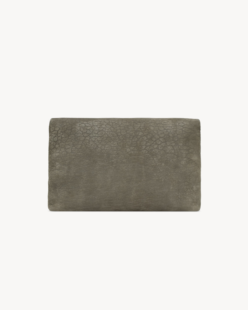 SAINT LAURENT CASSANDRE LARGE ENVELOPE POUCH IN NUBUCK outlook