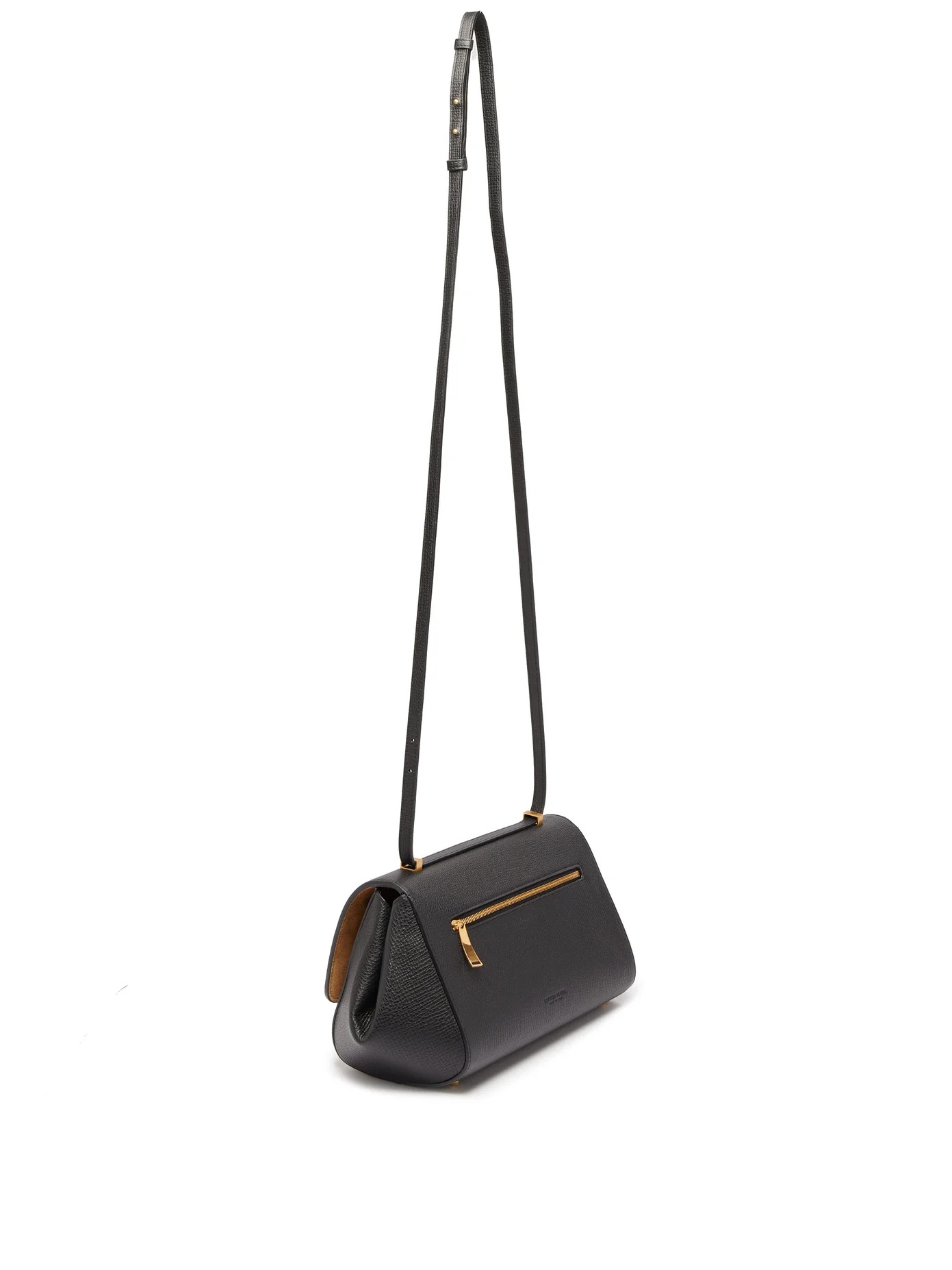 BV Angle grained-leather shoulder bag - 4