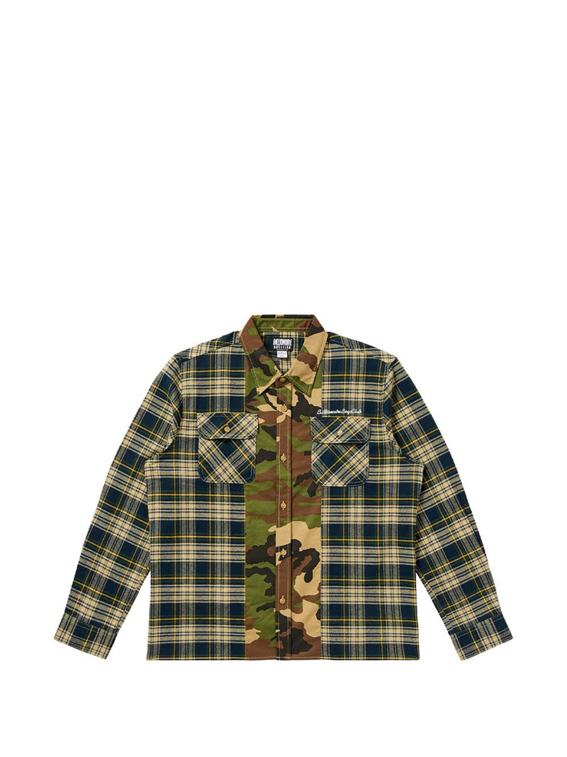 camouflage check woven 1