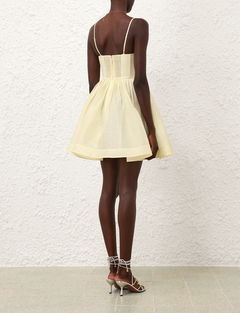 ILLUMINATE V NECK MINI DRESS 4